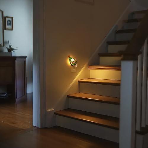 L LOHAS LED Christmas Tree & Snowman Night Light
