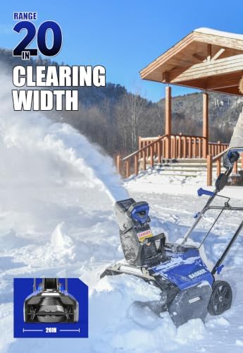 Wild Badger Power 40V 20-in Cordless Electric Snow Blower, Tool Only