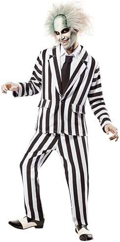 Rubies at Party City Beetlejuice: Beetlejuice Costume for Adults, Men's Costume
