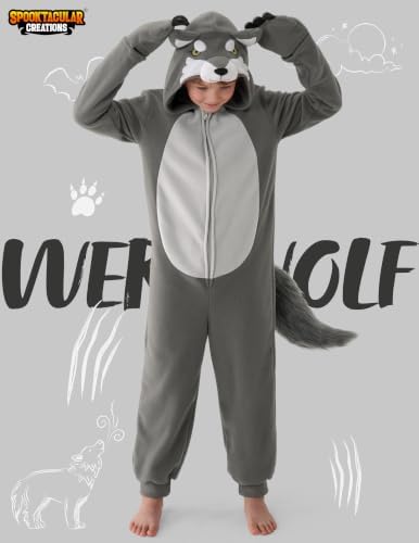 Spooktacular Creations Halloween Animal Costume Kids, Animal Jumpsuit for Toddler Halloween Dress Up Costume Party