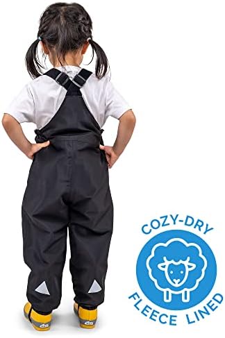 Jan & Jul Cozy-Dry Snow Bib Pants for Toddlers & Kids