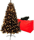5ft Black Prelit Artificial Christmas Tree,Arbol de Navidad Fake Xmas Tree