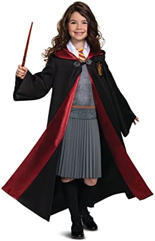 Disguise Hermione Granger Girls Costume, Deluxe Official Harry Potter Wizarding World Costume, Kids Size (10-12)