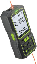 Inkerma Dual Laser Measurement Tool, 525Ft/160M Bilateral Laser Distance Meter, Rechargeable Laser Measure with Ft/in/M Multiple Units, Angle Sensor, Pythagorean Mode, Area and Volume