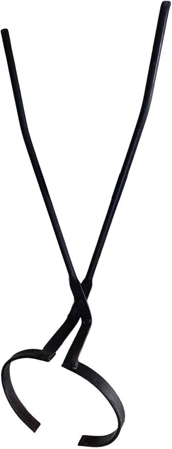 LSMIITTH 12-16KG Crucible Tongs and Lifter - 2 in 1 Metal Casting Foundry Tool Smelting Casting Tools Gas Metal Melting Furnace Tools A