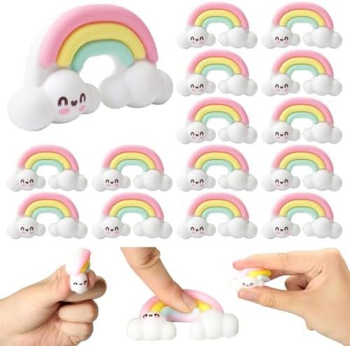 Thenshop 20 Pcs Rainbow Relief Balls Colorful Party Favors
