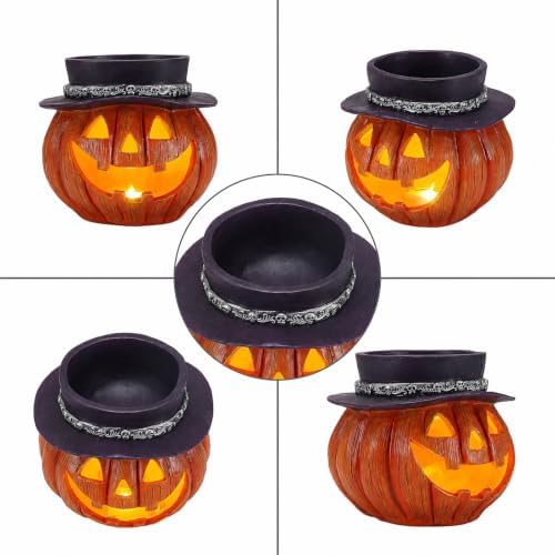Light Up Jack-O' Lantern Candy Bowl for Halloween