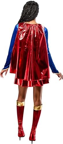 Rubies at Party City DC Comics Superheroes: Supergirl Costume Dress for Adults, Women's Costume