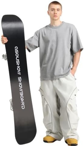 GSOU SNOW Mens Womens Baggy Ski Pants Snowboard Pants
