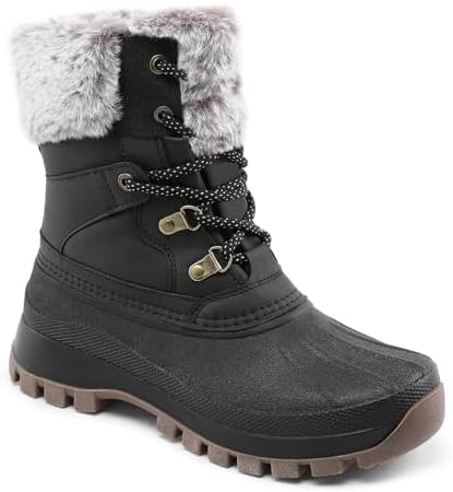 Women Winter Snow Boots | Waterproof Shell | Warm Duck Boots