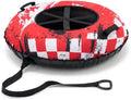 MOPHOTO Snow Tube, 39"/42" Heavy Duty Inflatable Snow Tube, Supports 550lbs