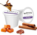 Barnie's Coffee Cool Café Blues Single Serve Coffee Pods with Caramel, Maple, Pecan and Cinnamon Rum Flavors, Medium Roast Arabica Coffee Beans Compatible with Keurig Brewers, 48 Count