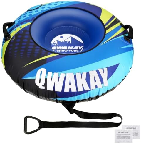 Snow Tube for Sledding Heavy Duty - Snow Sled for Kids and Adult