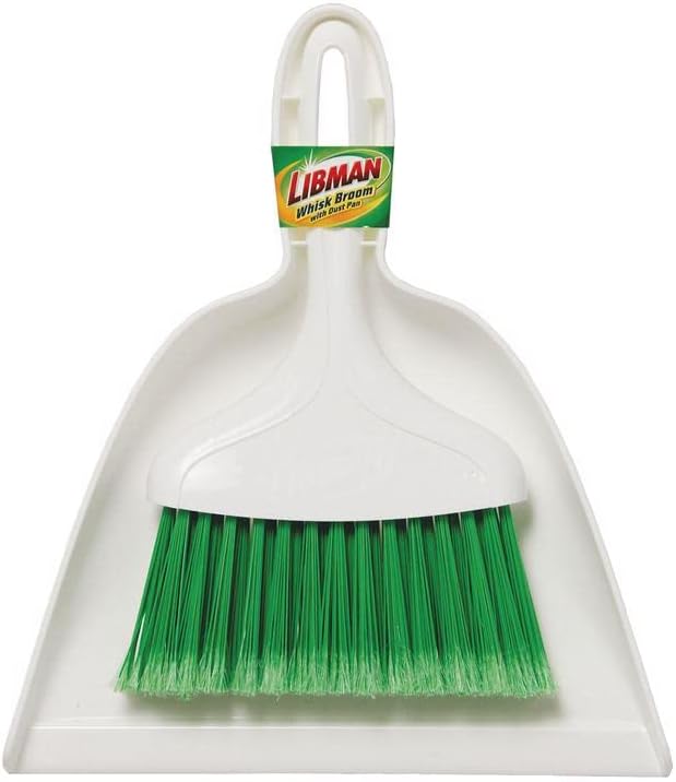 Libman Dust Pan W/Whisk Broom (Pack of 6)6