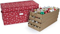 Covermates Adjustable Ornament Storage Box, 25.5" W x 13" D x 12.5" H