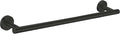 24 Inches Matte Black Towel Bar Bathroom Hardware 304 Stainless Steel Wall Mounted Kitchen Towel Holder Cloths Hanger