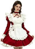 Gothic Maid Dress Women French Maid Cosplay Costume