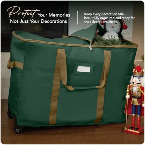 Covermates Rolling Treasurekeeper Storage Bag, 25.5" L x 13" W x 18.5" H