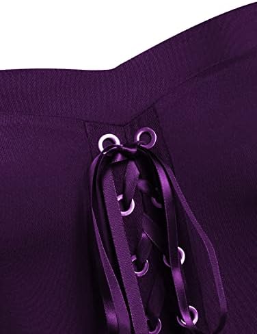 CHARMMA Women's Plus Size Butterfly Sleeve Gothic Halloween Dress