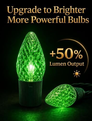Smart C9 Christmas Lights Outdoor, 200FT 200 LEDs, Whole House