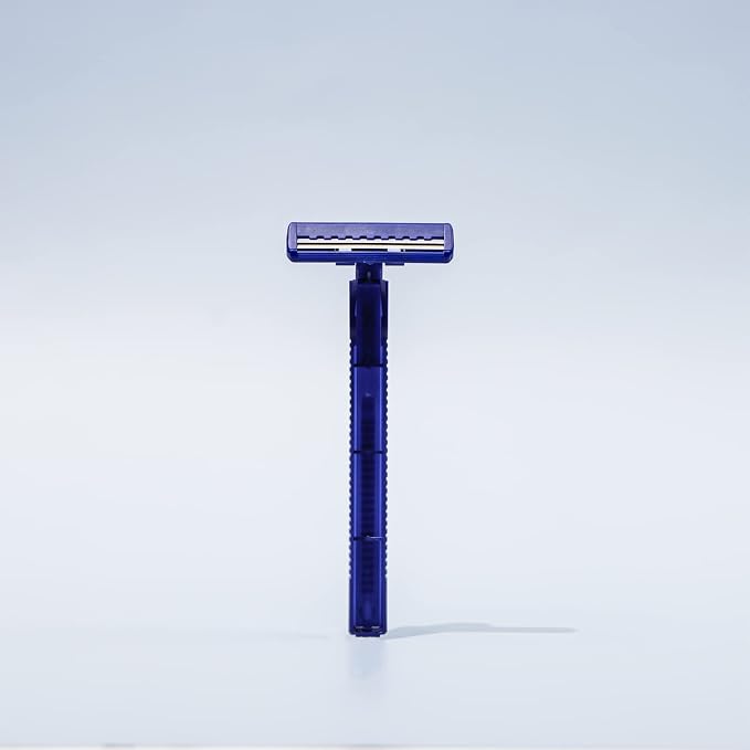 Dorco Fresh Twin Blade Disposable Razors for Men (30 Counts), Smooth & Comfortable Shave, Shaving Razors for Men, Non-Slip Handle, Ideal for Sensitive Skin & Travel