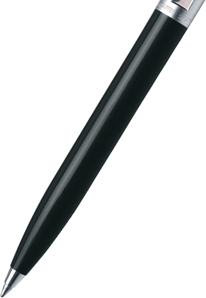 Sheaffer Sentinel Black Ballpoint Pen with Chrome Trim