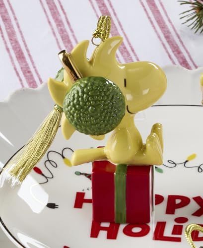 Lenox Peanuts Woodstock Christmas Hanging Ornament
