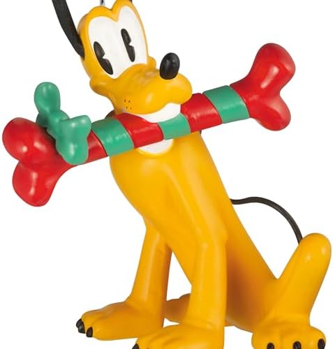 Hallmark Disney Christmas Ornament (Pluto with Dog Bone)