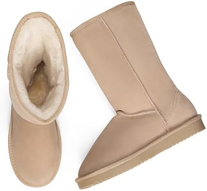DREAM PAIRS Women's High-top Winter Warm Snow Boots