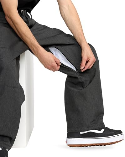 Volcom Men's Shell Snow Billow Pant – 10k Waterproof, Baggy Fit, Breathable 2-layer