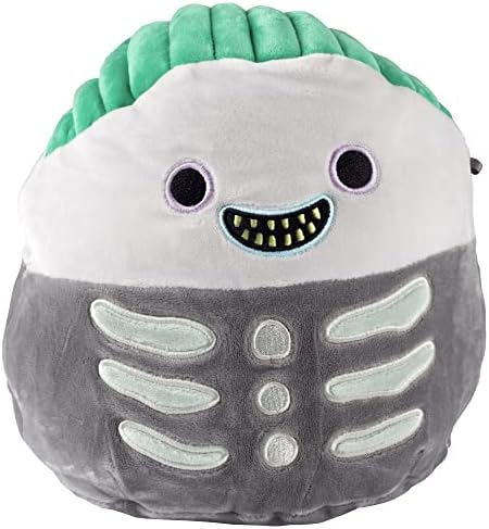 Squishmallows Nightmare Before Christmas 8" Plush Stuffed Animals, Set of 3 - Lock, Shock & Barrel - Squishy Soft Halloween Plush Toy for Kids - Age 2+