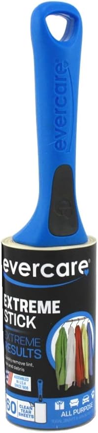 Evercare Lint Roller 60 Sheets Extra Sticky (6 Pack)