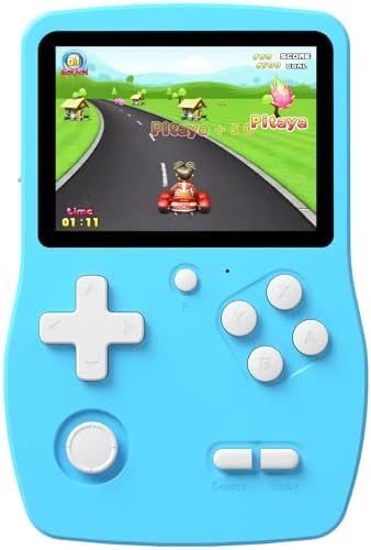 32 Bit Handheld Games for Kids Preloaded 139 Retro Video Games, Blue