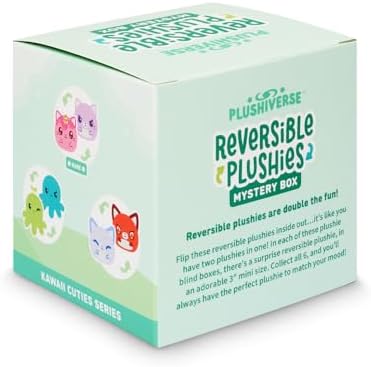 TeeTurtle Kawaii Cuties Reversible Plushie Blind Box Set 3 Inch