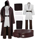 Laku Tunic Costume Men's Hooded Robe Full Set Halloween Cosplay Cloak Set