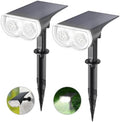 Linkind Solar Lights Outdoor Waterproof Landscape Spotlight Daylight 2 Pack