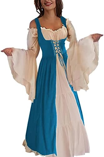 ABaoWedding Womens's Medieval Renaissance Costume Cosplay Over Dress
