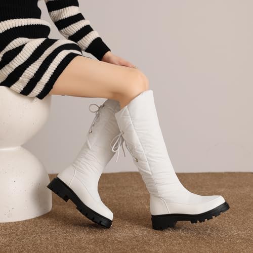 Women's Snow Boots Knee High Warm Winter Shoes