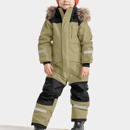 Snow Suit for Kids Boys Girls One Piece Winter Toddler Snowsuit