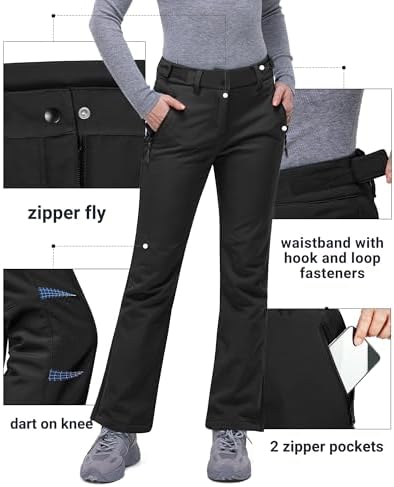 33,000ft Women's Snow Pants Ski Insulated Snowboard Winter Waterproof Warm