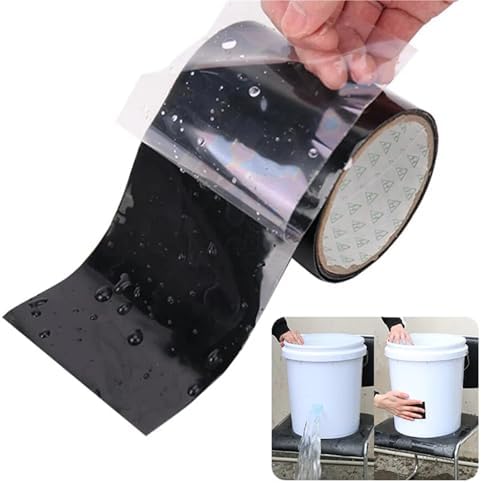 8 Roll 4 Inch X 5 FT Waterproof Stop Leaks Seal Silicone Rubber Self Fix Masking Water Pipeline Repair Self-Adhesive Tape(White)