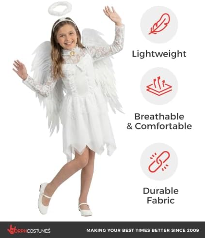 Morph, Angel Costume Girls, Halloween Costumes for Kids