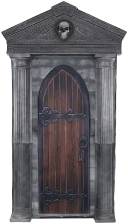 Haunted Hill Farm 6.7-Ft. Motion-Activated Animatronic Mausoleum by Tekky