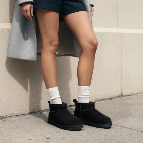 DREAM PAIRS Women's Winter Snow Boots - Classic Ankle Boots