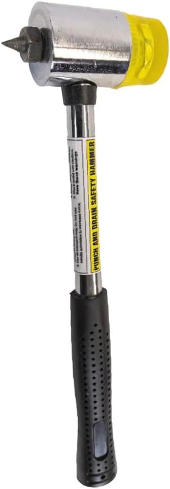 Pro-Tech Punch-n-Drain Safety Hammer for Oil Filters
