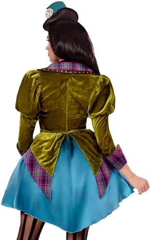 Leg Avenue Women's 3 Piece Deluxe Mad Hatter Costume