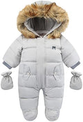 Baby Girls Winter Snowsuits Toddler Jackets For Boy Infant Jumpsuit