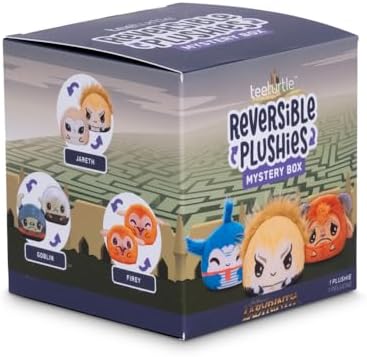 TeeTurtle Labyrinth 3 Inch Reversible Plushie Mystery Box Set of 6
