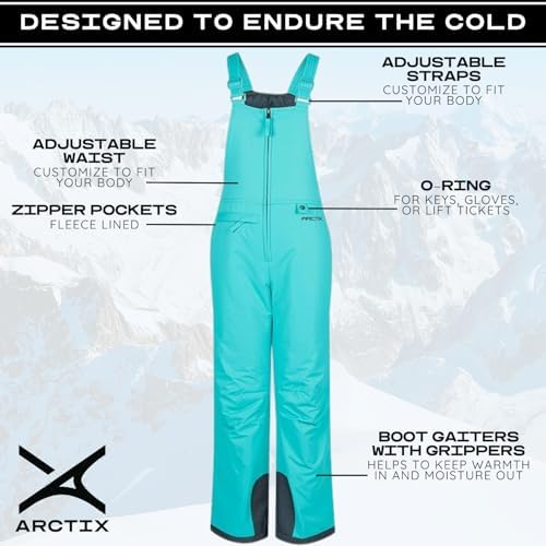 Arctix Kids Insulated Snow Bib Overalls