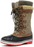 DREAM PAIRS Women's Waterproof Winter Snow Boots